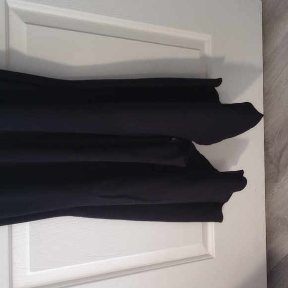 ANTHROPOLOGIE BLACK MIDI DRESS - Picture 2 of 8
